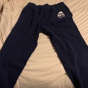 Navy Blue Roots Sweatpants
